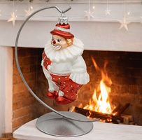 dekorativ julefigur i moderne hjem